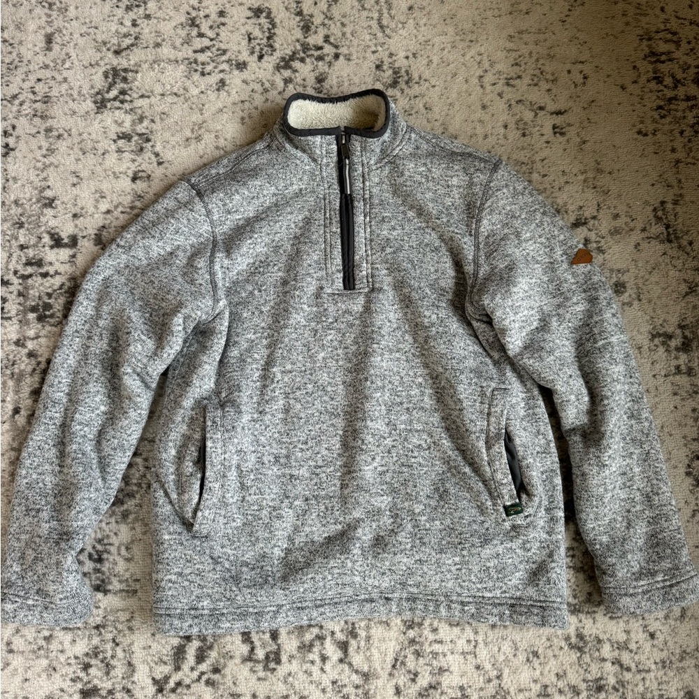 Orvis Men’s Classic Collection Fuzzy Quarter Zip Jacket